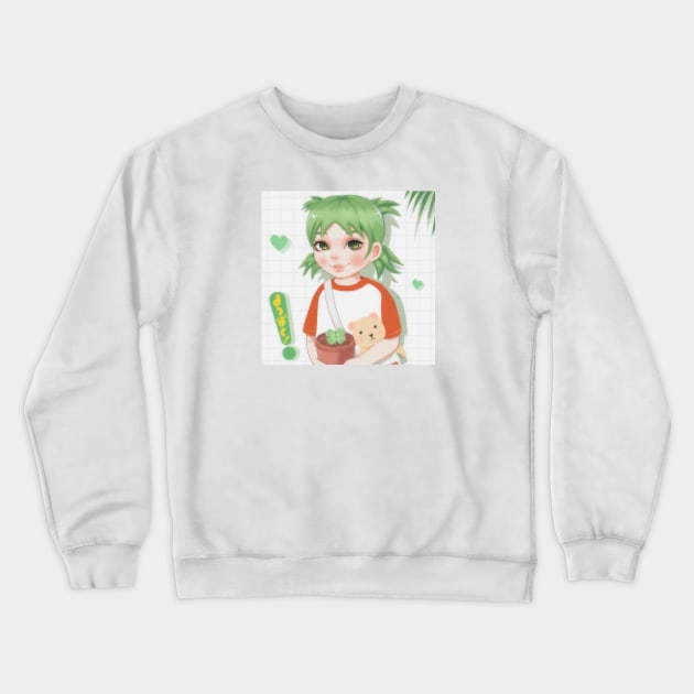 Yotsuba! Crewneck Sweatshirt by gerimisore